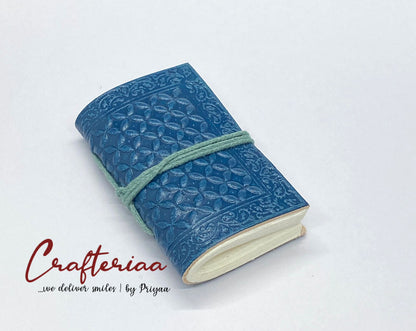 Vintage Mini Journal Diary – Blue