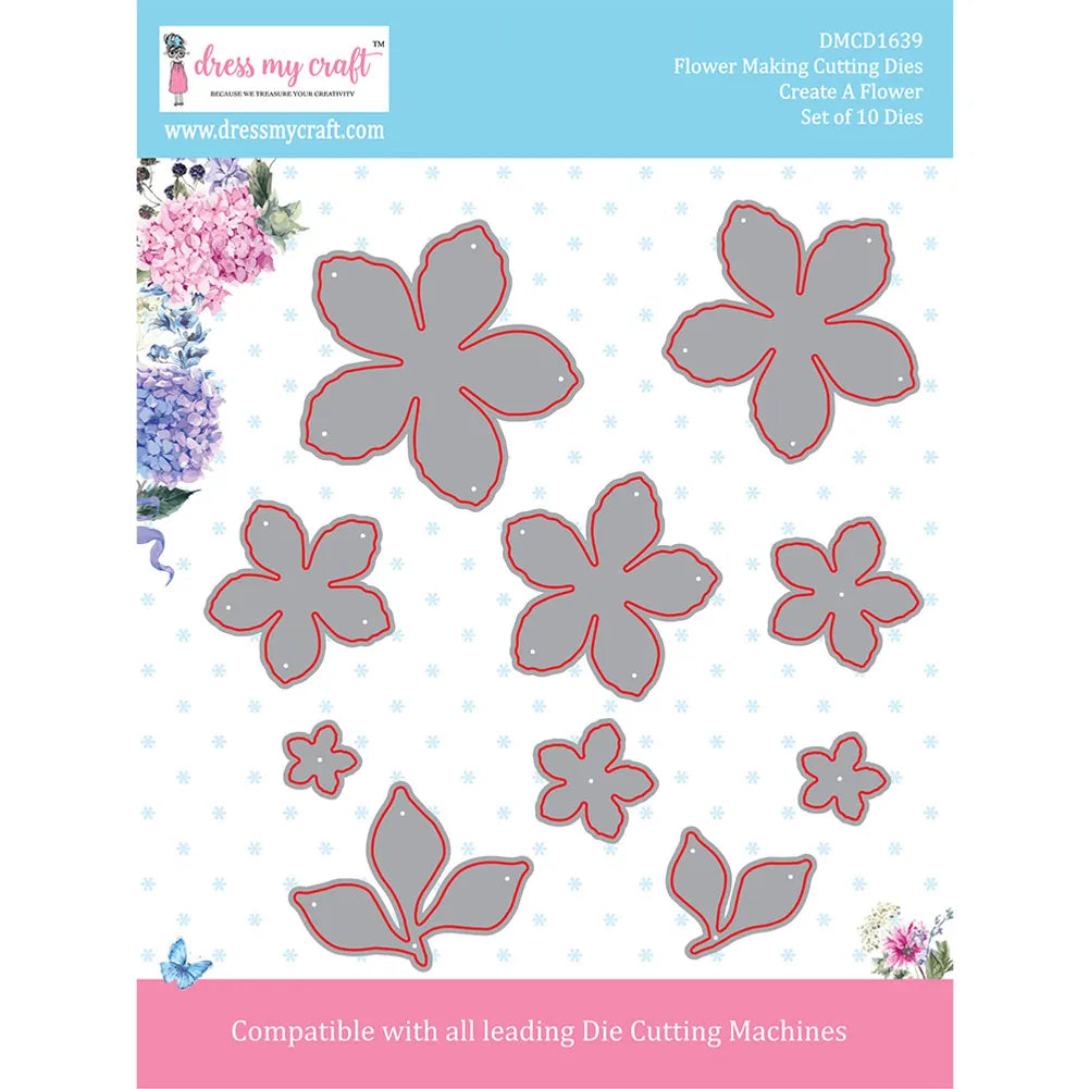 Create A Flower – Flower Making Cutting Dies