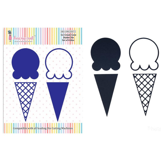 Ice Cream Cone – Shaker Die