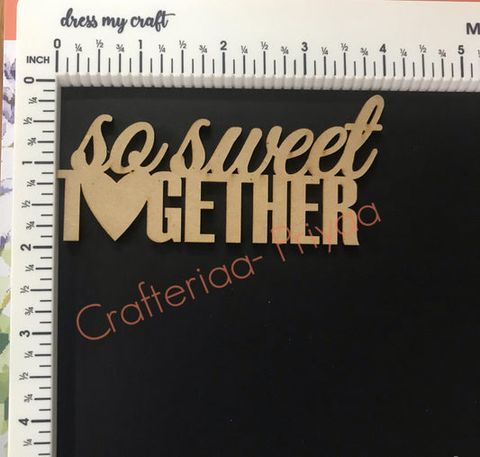 So Sweet Together - 1 piece