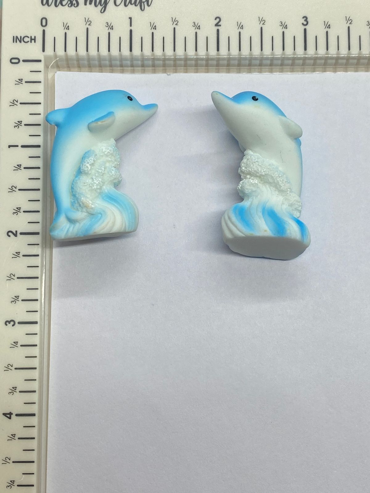 Dolphin Miniature- 2 pieces , Design – 367