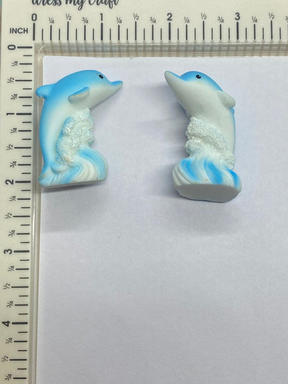 Dolphin Miniature- 2 pieces , Design – 367