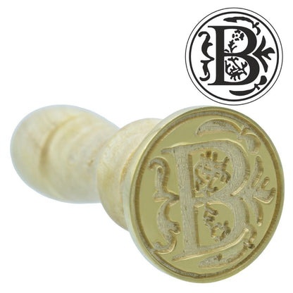 Wax Seal Stamp Alphabet – B- Design no. -116