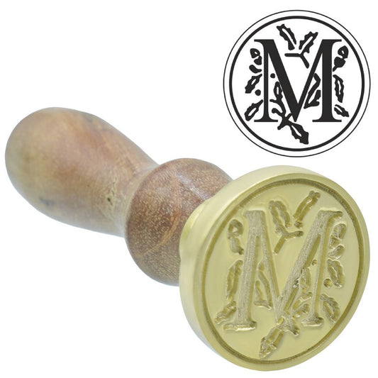 Wax Seal Stamp Alphabet – M- Design no. -120