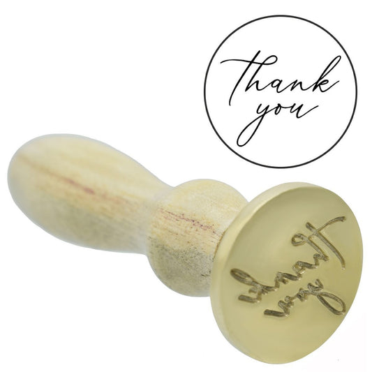 Wax Seal Stamp – Thank You – Design no. -137