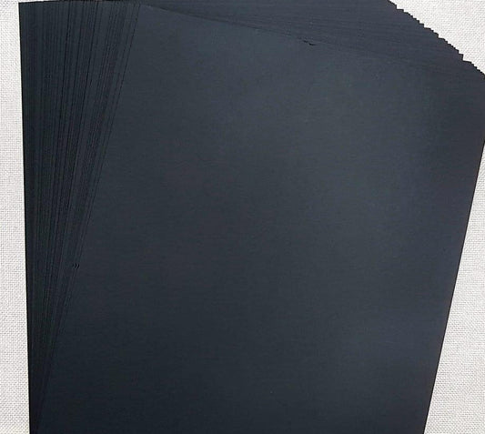 Black Cardstock- 350 GSM- A3 size -50 sheets