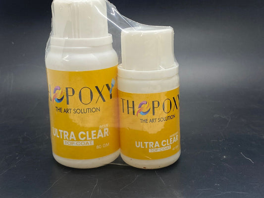 Thepoxy Top Coat Resin/Hardener Set 120 GM- resin mini pack