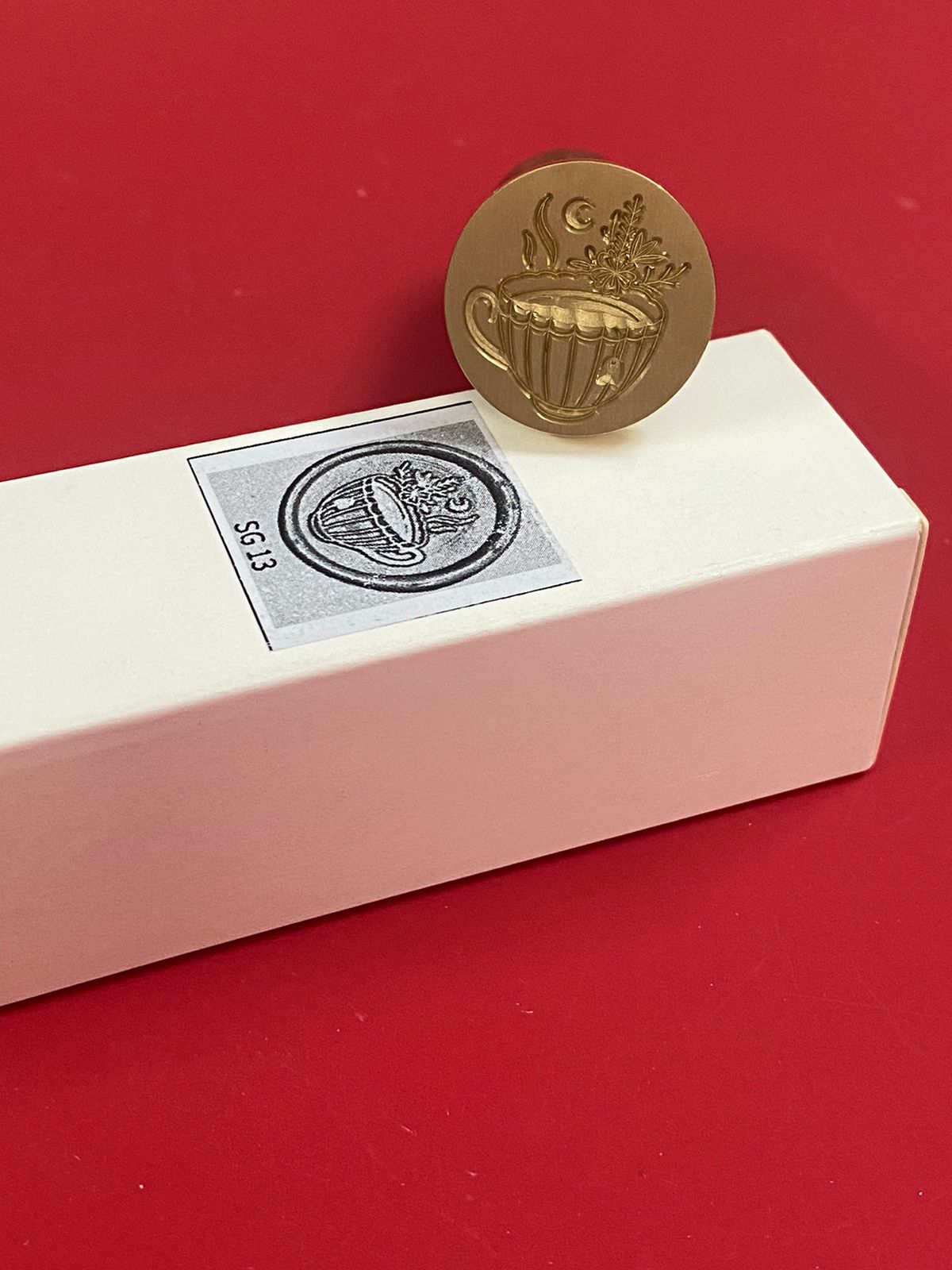 Wax Seal Stamp – Cup- Design no. -145