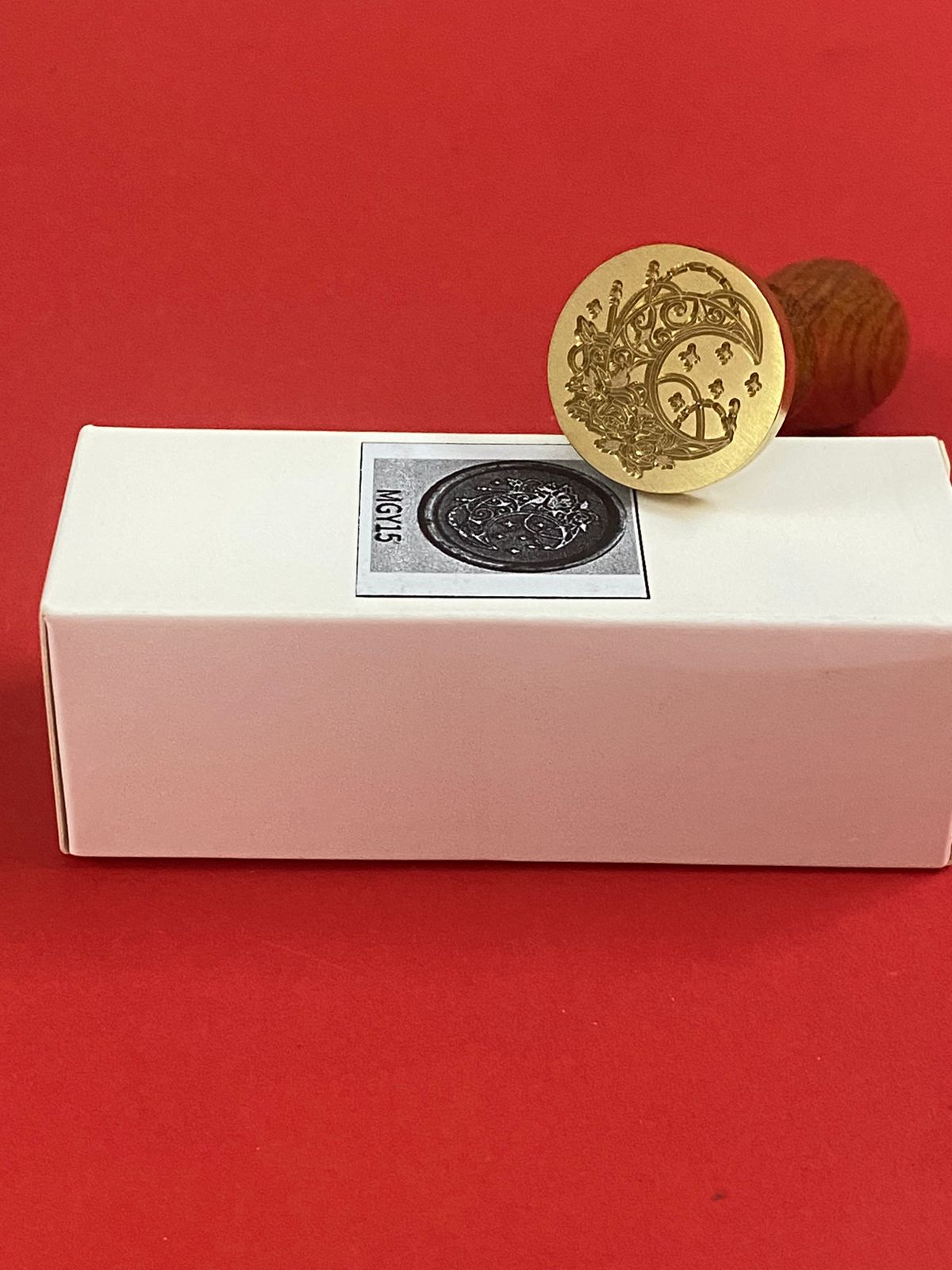 Wax Seal Stamp – MOON – Design no. -179