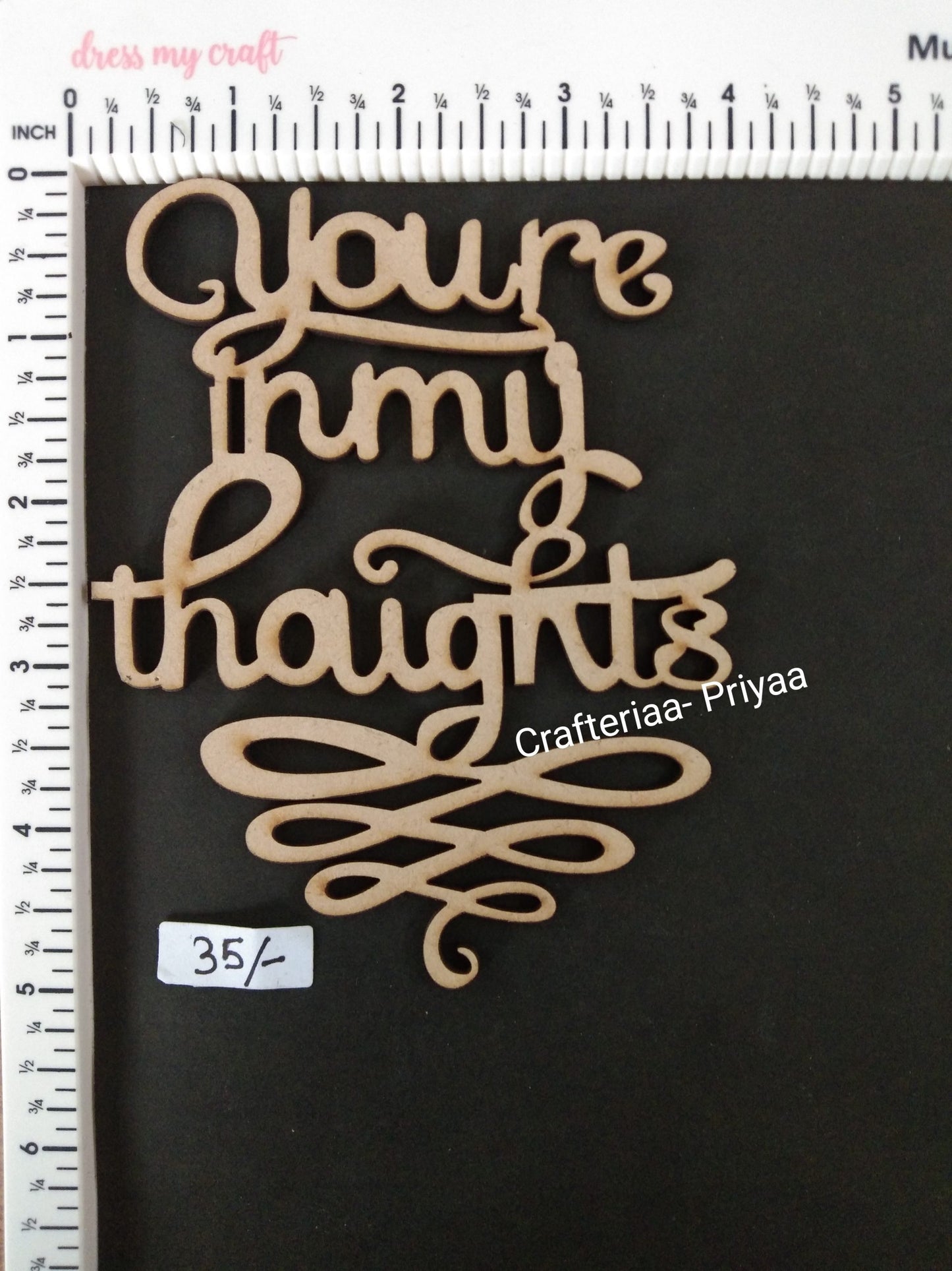 You are in my thoughts -1 piece