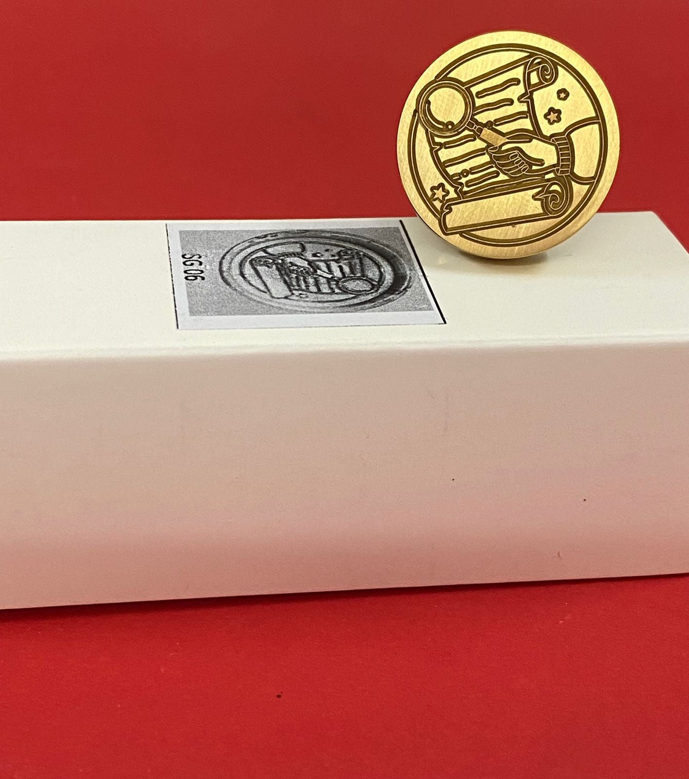 Wax Seal Stamp – LETTER – Design no. -211