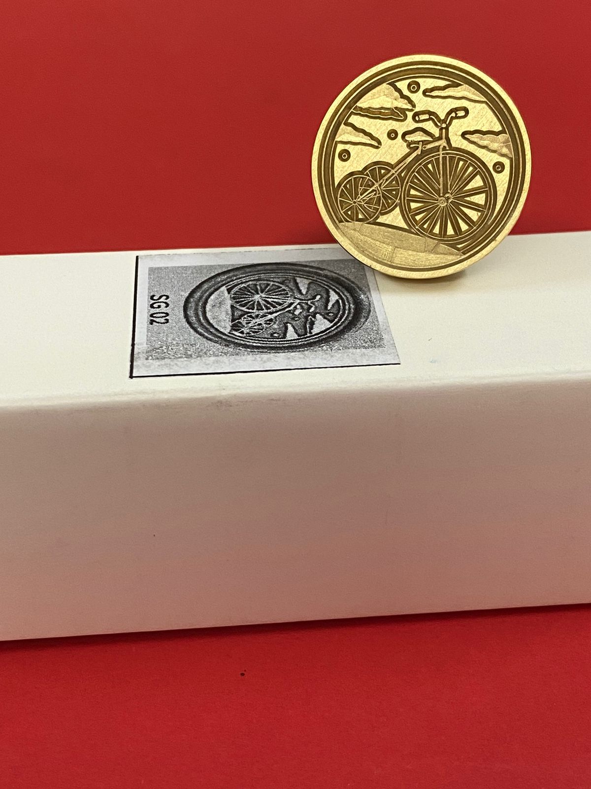 Wax Seal Stamp – CYCLE – Design no. -216