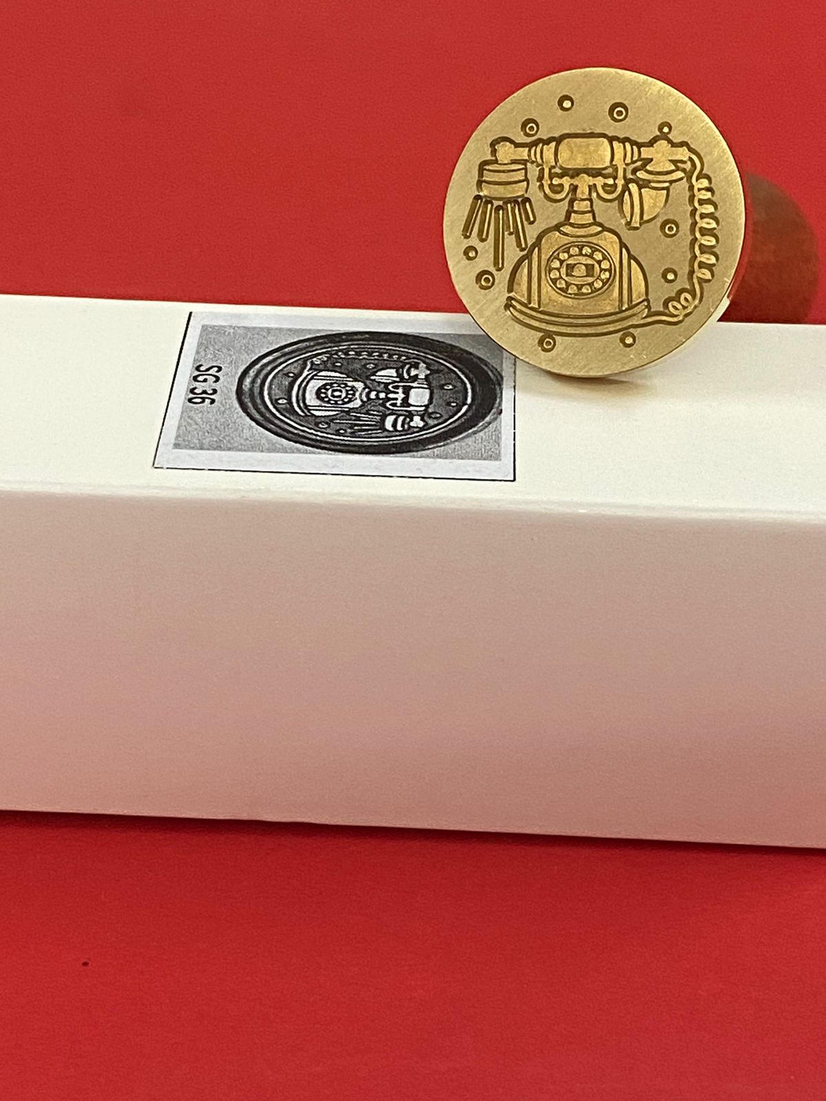 Wax Seal Stamp – PHONE- Design no. -221