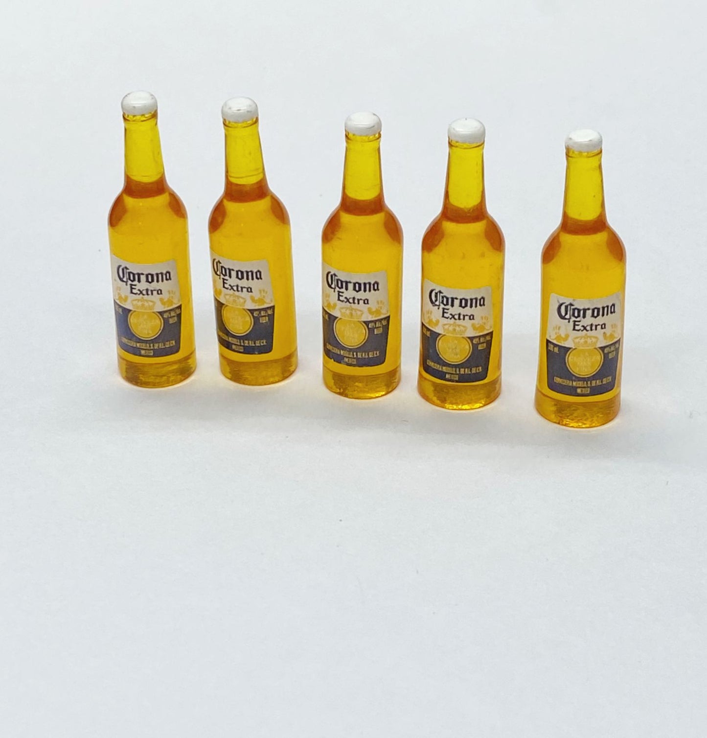 Beer Bottle Miniature- 5 pieces , Design – 379