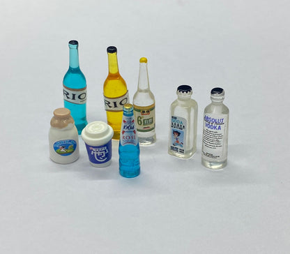 Bottle Miniature- 8 pieces , Design – 381