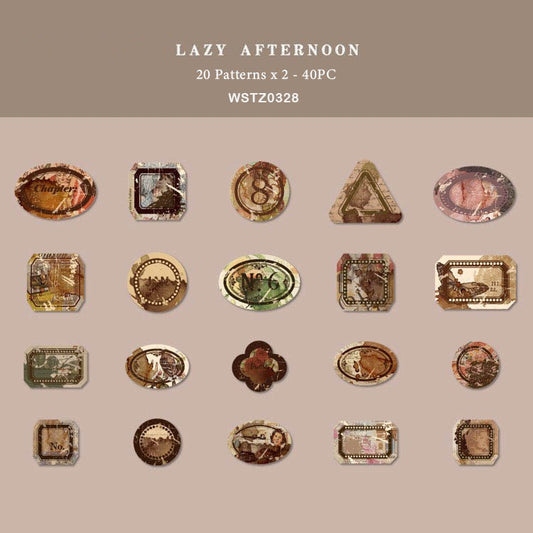 Paper Cutout – Lazy Afternoon – WSTZ0328