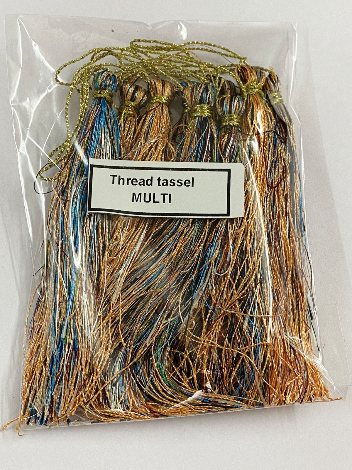 Thread Tassels – 10 Pieces – Multicolor