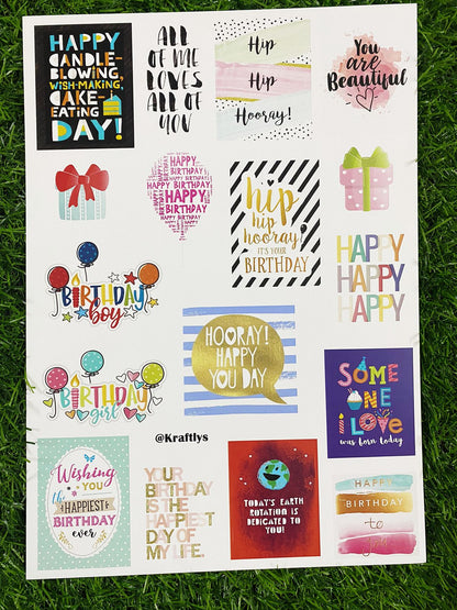 Tag Sheet – A4 Size- 10 sheets