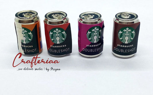 Starbucks Drinks Miniature – 4 pieces , Design 431