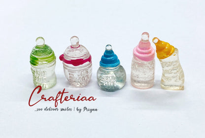 Bottle Miniature, 5 pieces, Design 442