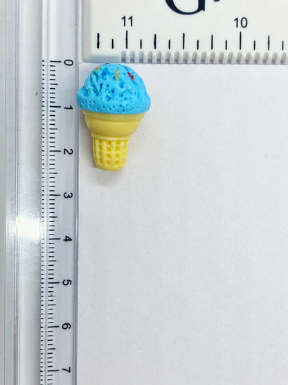 Ice Cream Cones Miniature, 10 pieces, Design 454