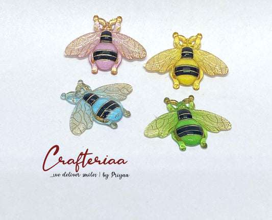 Bee Miniature, 4 pieces, Design 459