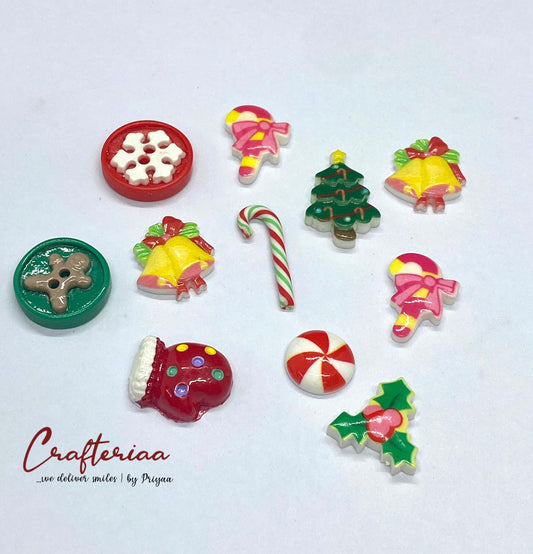 Christmas Miniature, 10 pieces, Design 478
