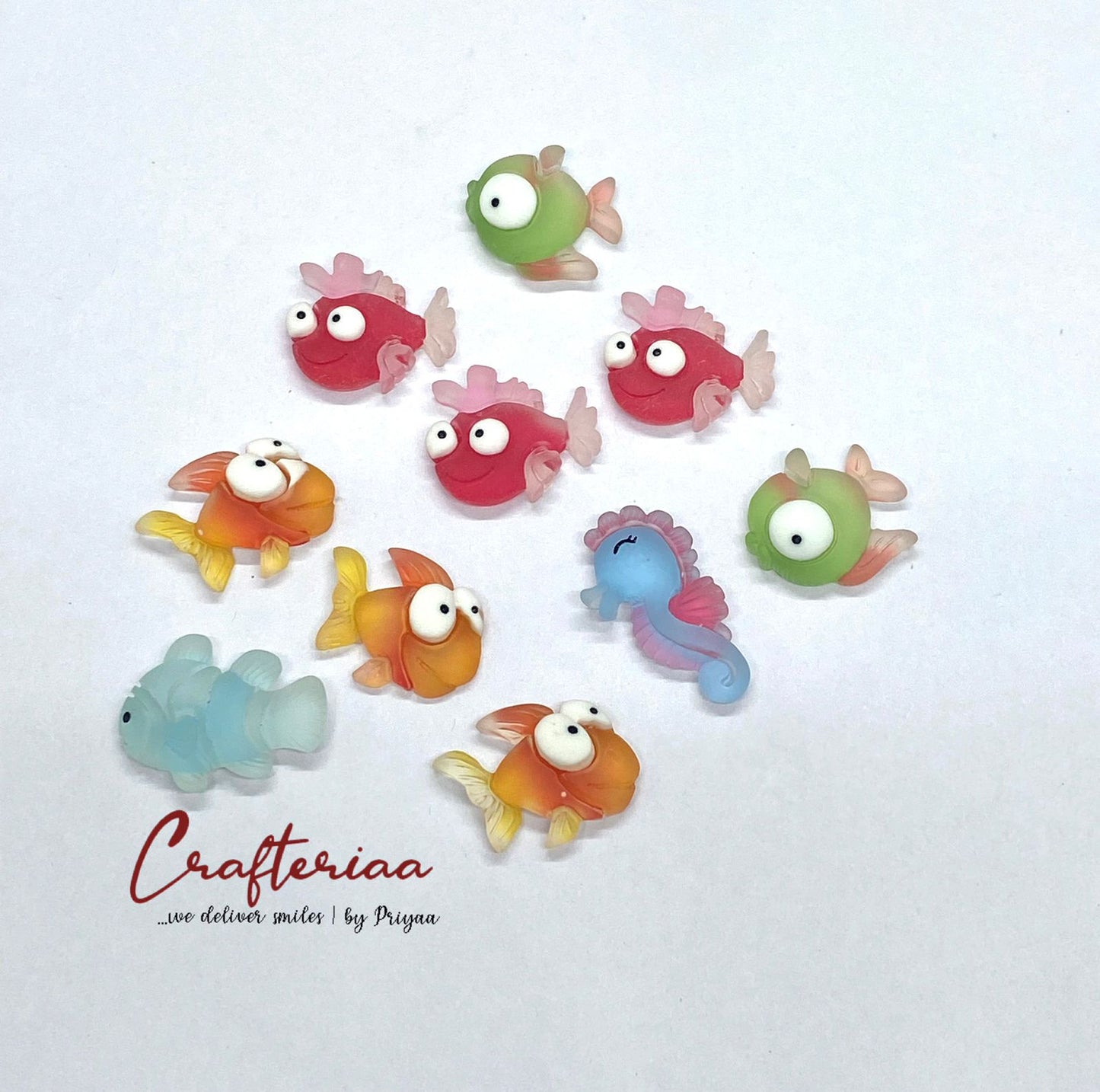 Fish Miniature- 10 pieces , Design – 479