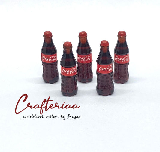 Coke Bottles Miniature, 5 pieces, Design 490