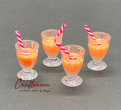 Drinks Miniature, 4 pieces, Design 499