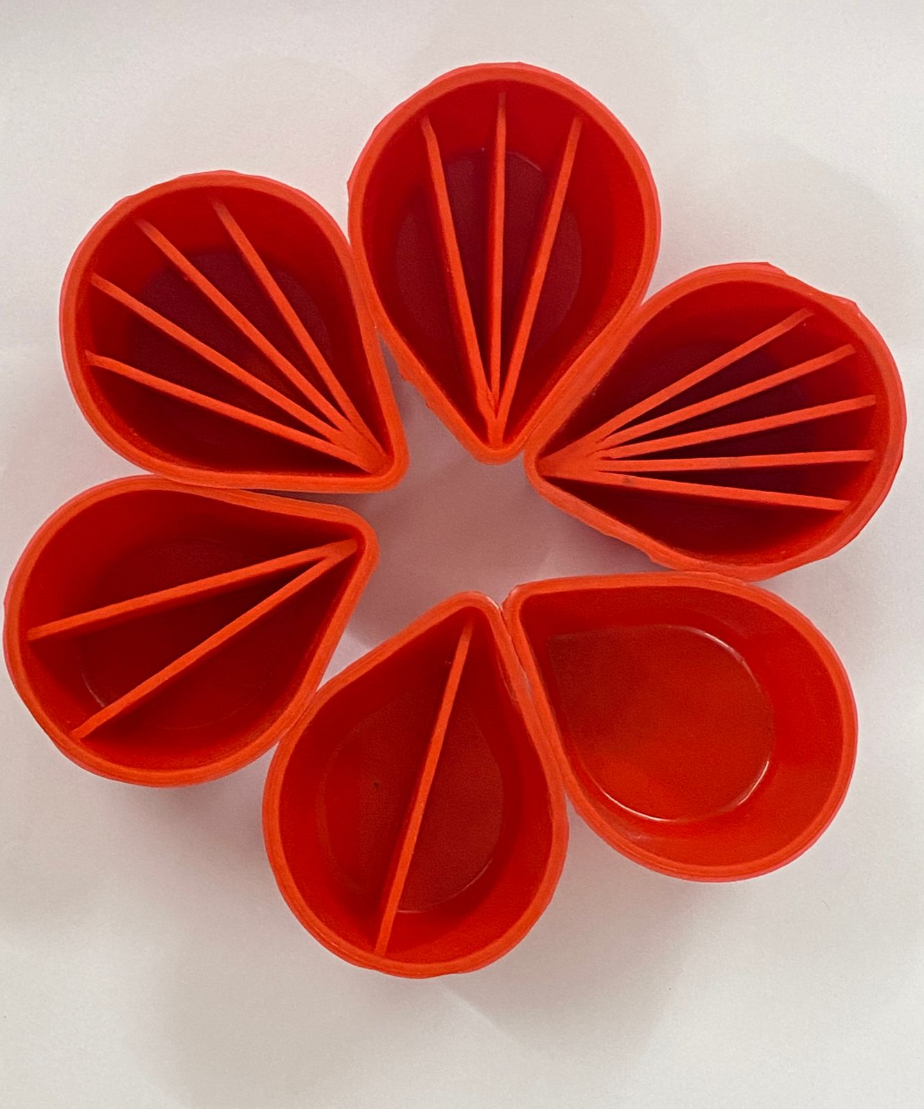 Silicone Resin Pouring Cups 6 Pieces of 1 Set