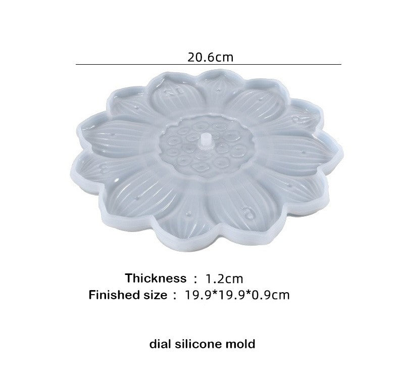 Mould- Design 394 Flower Clock