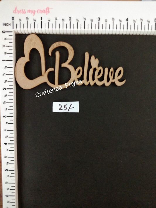 Believe -1 piece