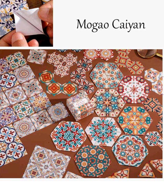 PAPER CUTOUT STICKER – CPJ388 – Mogao Caiyan