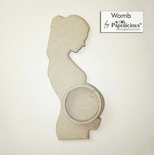 Womb – Papericious 3D Shaker Chippis