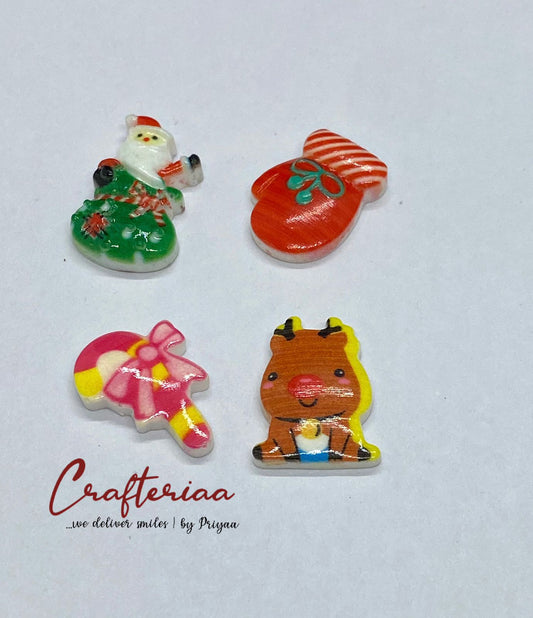 Christmas Miniature, 4 pieces, Design 508