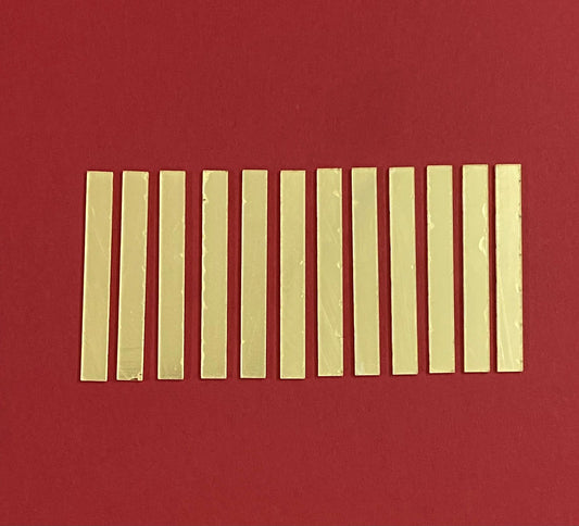Acrylic Sticks – 2 inch – Gold