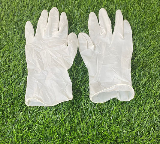 Gloves – white – 10 pair