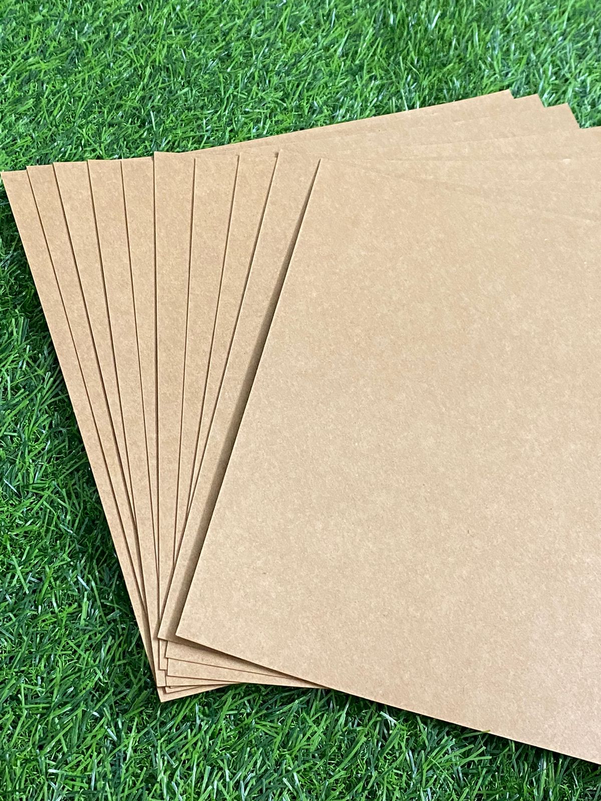 Brown / Khakhi Cardstock- 250 GSM- 12x 12 -10 sheets