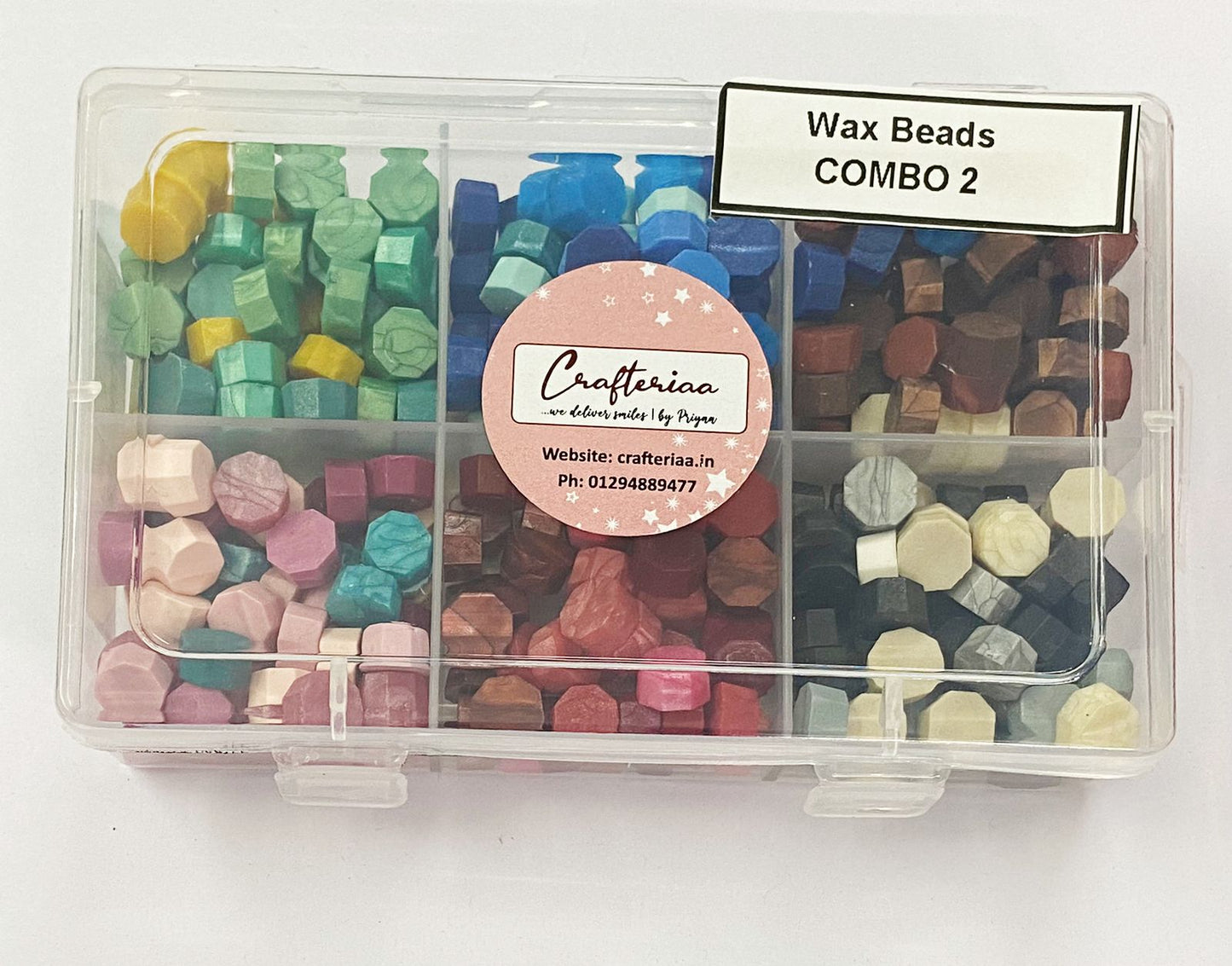 Combo2 Wax Beads – 300 beads + FREE STORAGE BOX