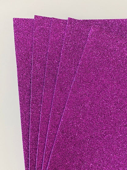 Glitter Foam Sheet- Pink