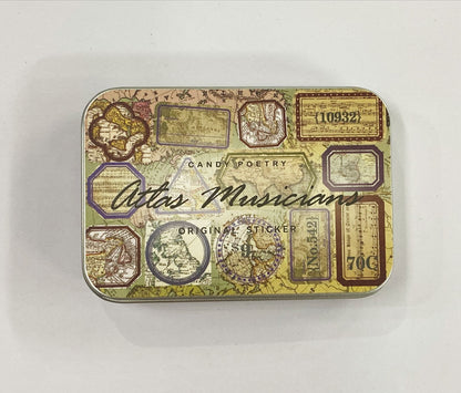 Vintage Stickers Tin Box Combo – 6 boxes