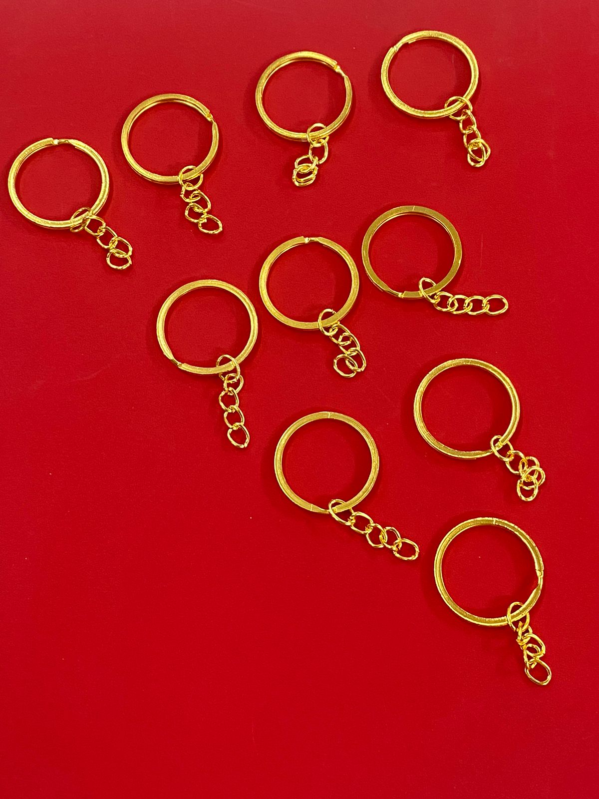 Key Ring- 10 pieces – Gold