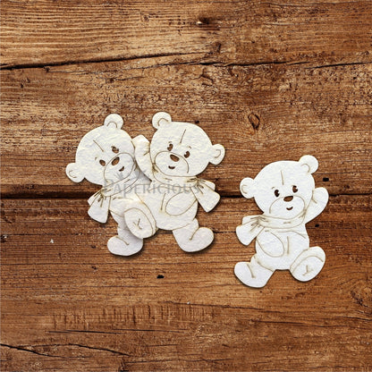 Mini Embellishments – Christmas / Xmas Winter Teddy