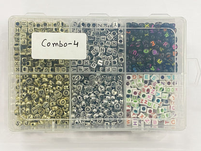 Alphabet Beads Combo 4 + Free Storage Box