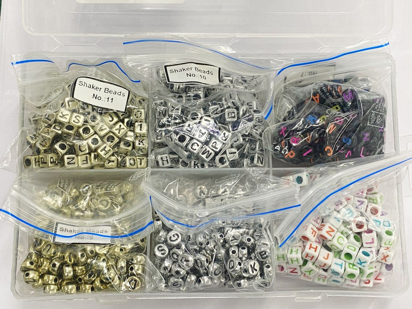 Alphabet Beads Combo 4 + Free Storage Box