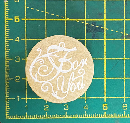 Wooden Quotes stamp -ZM904