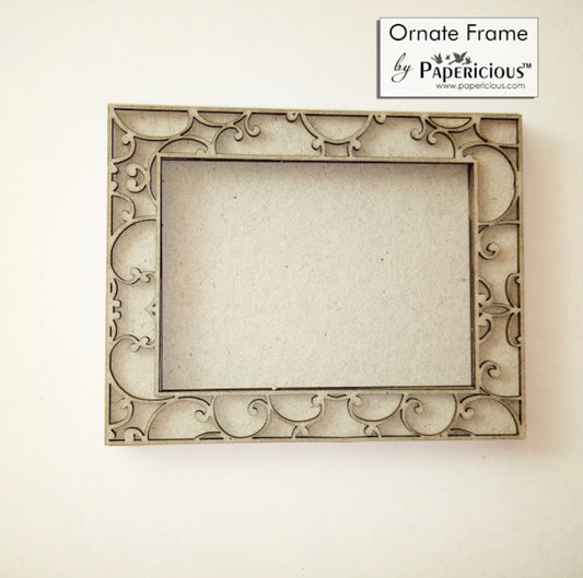 Ornate Frame – Papericious – Ready To Use -3D Shaker Chippis