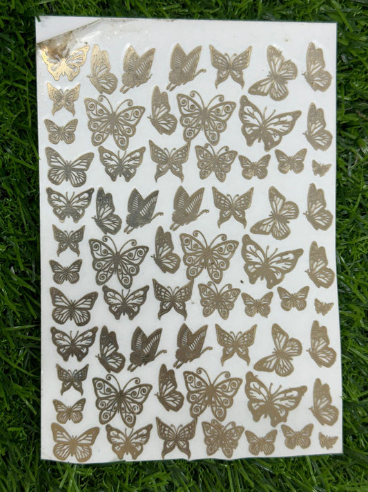 Metal Sticker – Design 16 – Butterfly