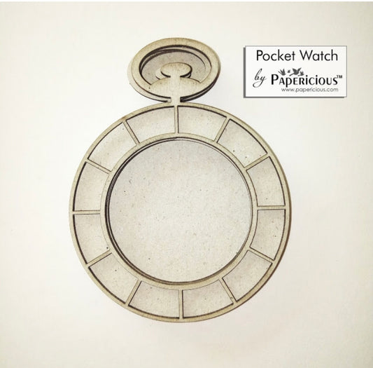 Pocket Watch – Papericious 3D Shaker Chippis